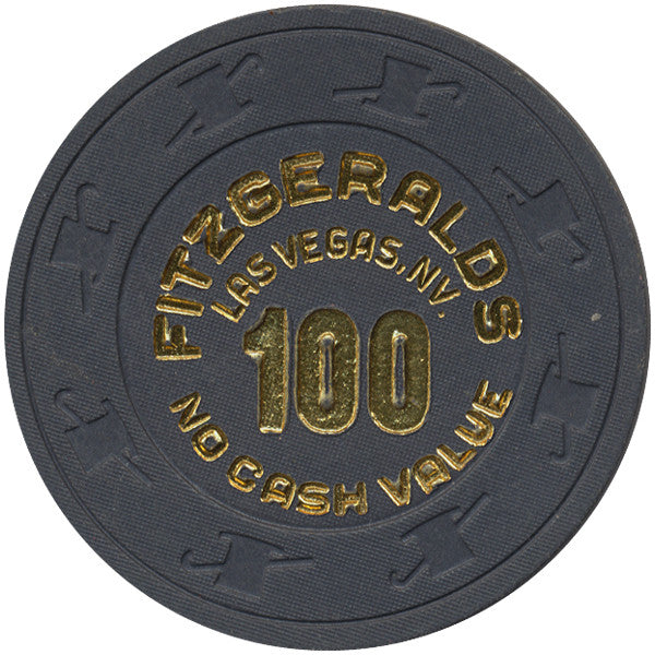 Fitzgeralds Casino Las Vegas 100 NCV Chip - Spinettis Gaming