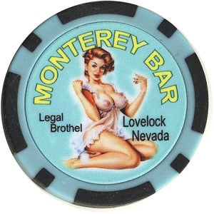 Brothel Monterey Bar Chip - Spinettis Gaming - 1