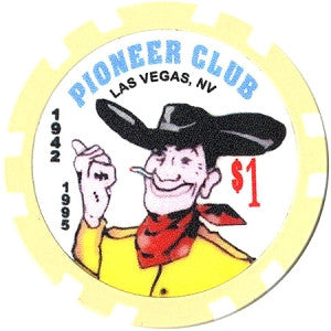 Pioneer Club $1 Chip - Spinettis Gaming - 2
