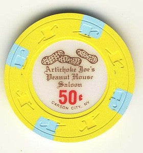 Artichoke Joes Peanut house Saloon 50cent chip - Spinettis Gaming