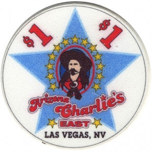Arizona Charlies Casino, East Las Vegas NV $1 Casino Chip - Spinettis Gaming - 1