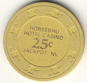 Horseshu H & C 25 (yellow) chip - Spinettis Gaming - 2