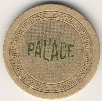 Palace Station (beige) chip - Spinettis Gaming - 1