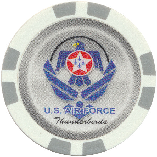 Thunderbirds U.S. Air Force Poker Chips - Spinettis Gaming - 3