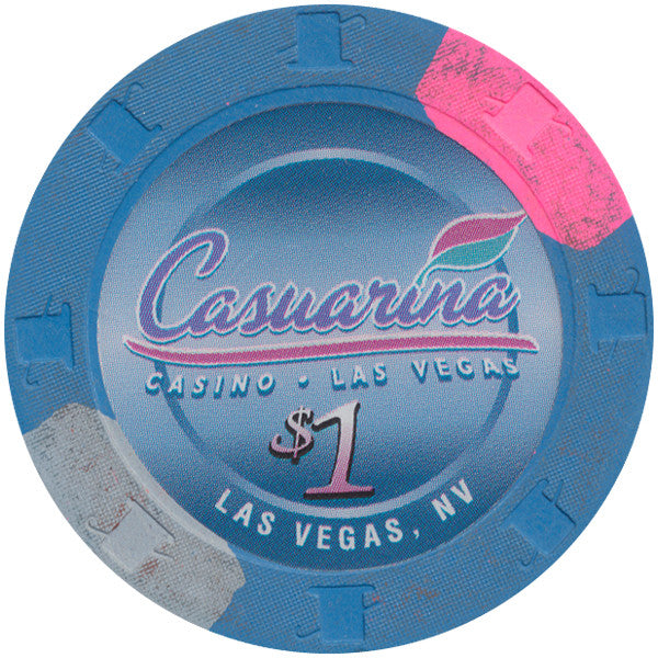 Casuarina Casino, Las Vegas NV $1 Casino Chip - Spinettis Gaming - 2