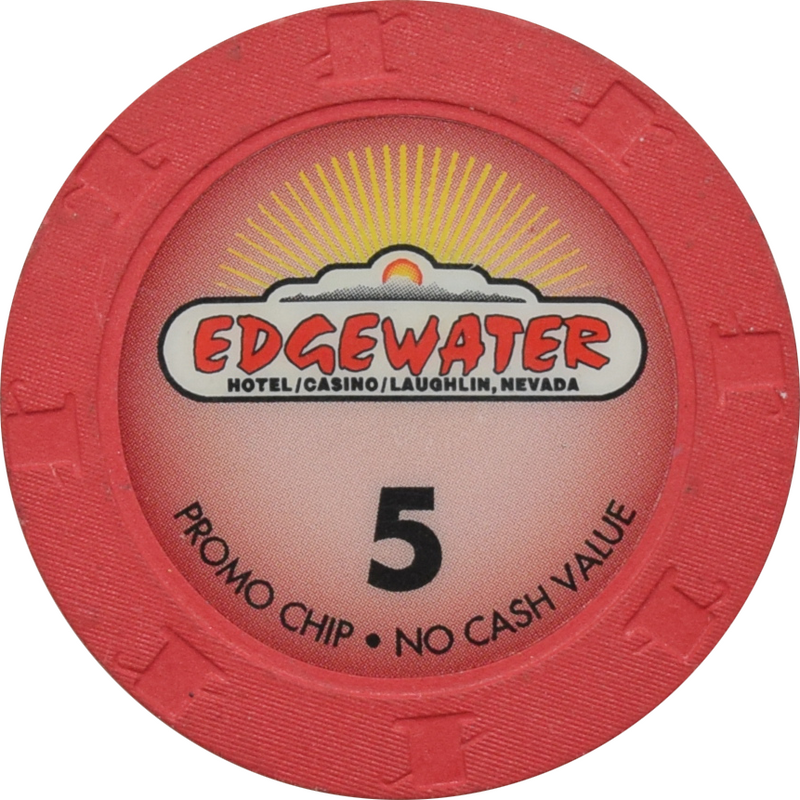 Edgewater Casino Laughlin Nevada $5 NCV Chip