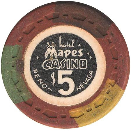 Mapes Casino $5 chip - Spinettis Gaming - 1