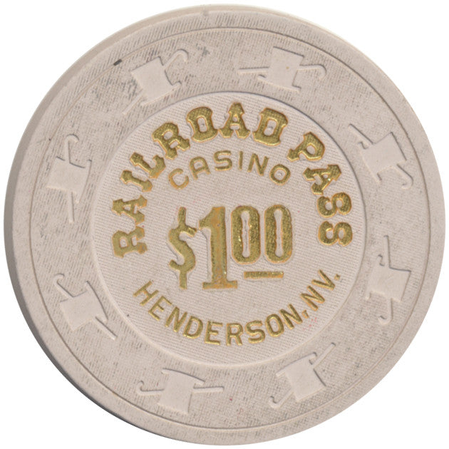 Railroad Pass Casino, Henderson NV $1 Casino Chip - Spinettis Gaming - 2