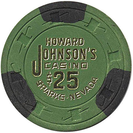 Howard Johnson's Casino $25 chip - Spinettis Gaming - 1