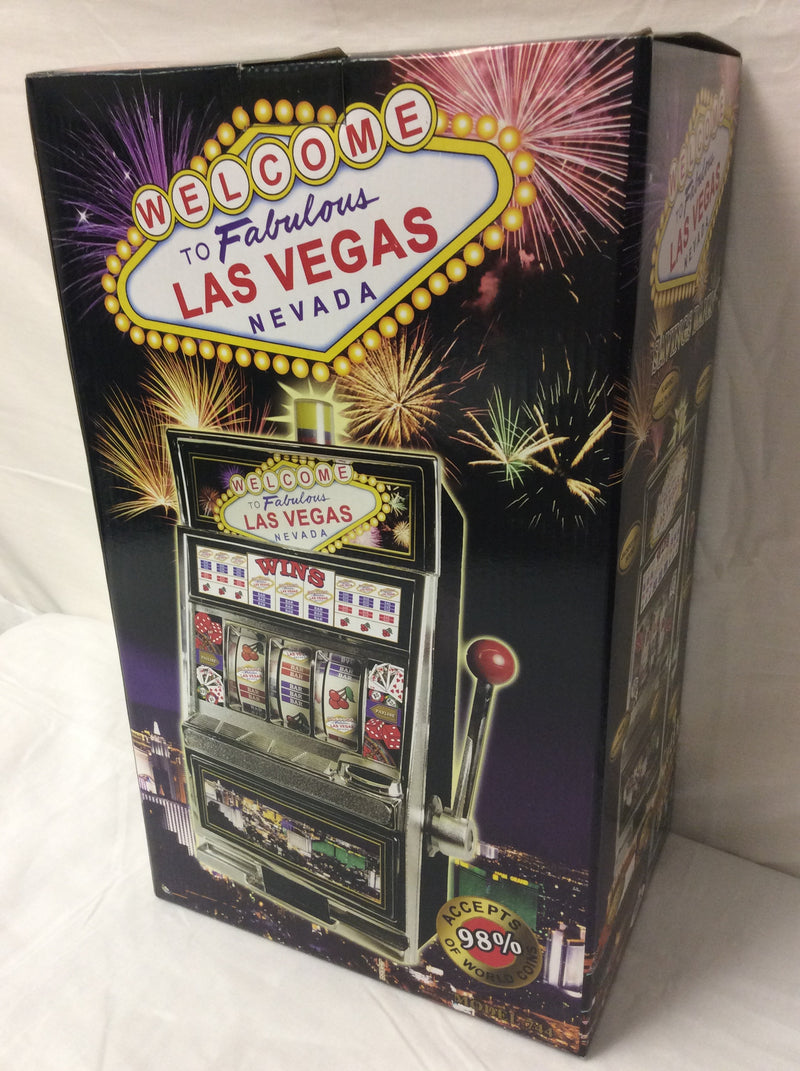Slot Machine Bank Large Size With Lights - Spinettis Gaming