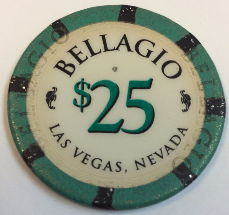 Bellagio Casino Las Vegas $25 Chip 1998 - Spinettis Gaming