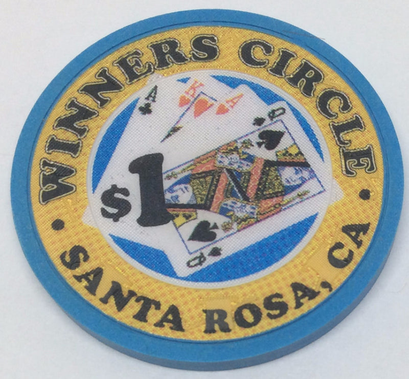 Winners Circle Santa Rosa $1 Chip - Spinettis Gaming