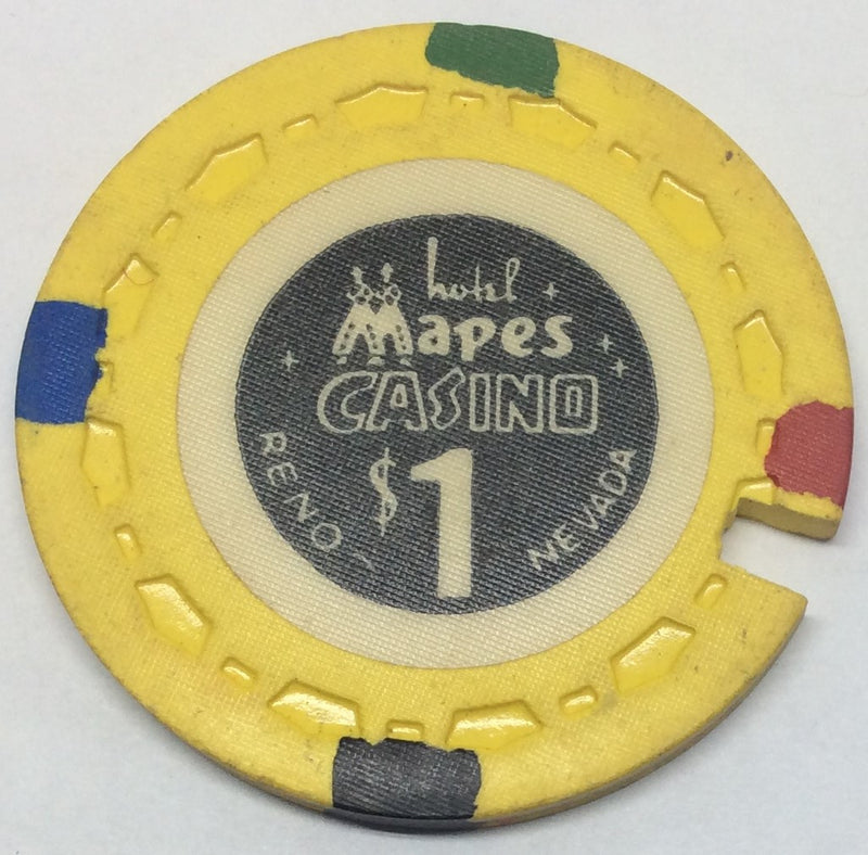 Mapes Casino Reno $1 Chip Cancelled - Spinettis Gaming