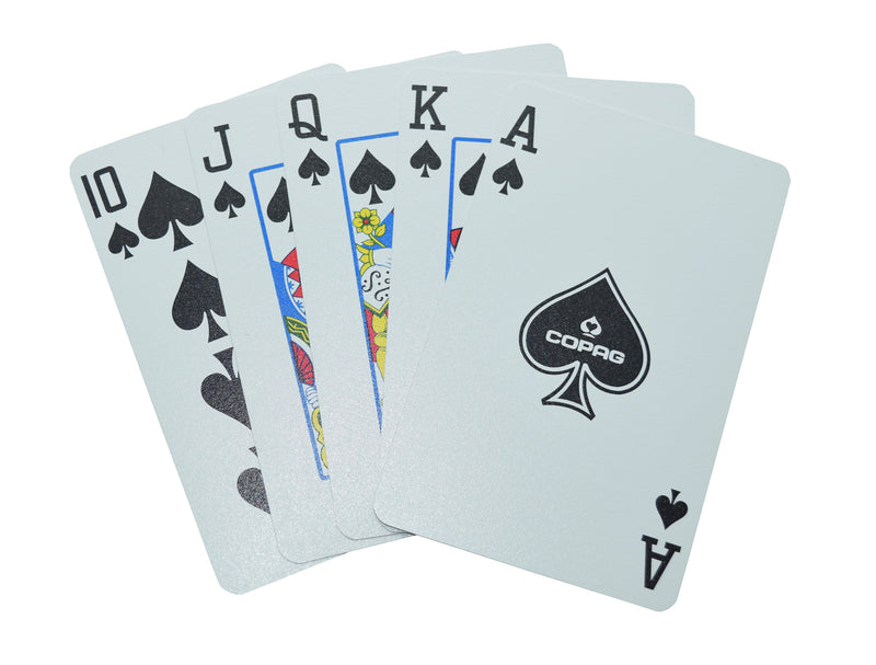 2018 Set of 2 Authentic Decks Dealt at WSOP Used Copag Plastic Playing Cards Bridge Standard Index