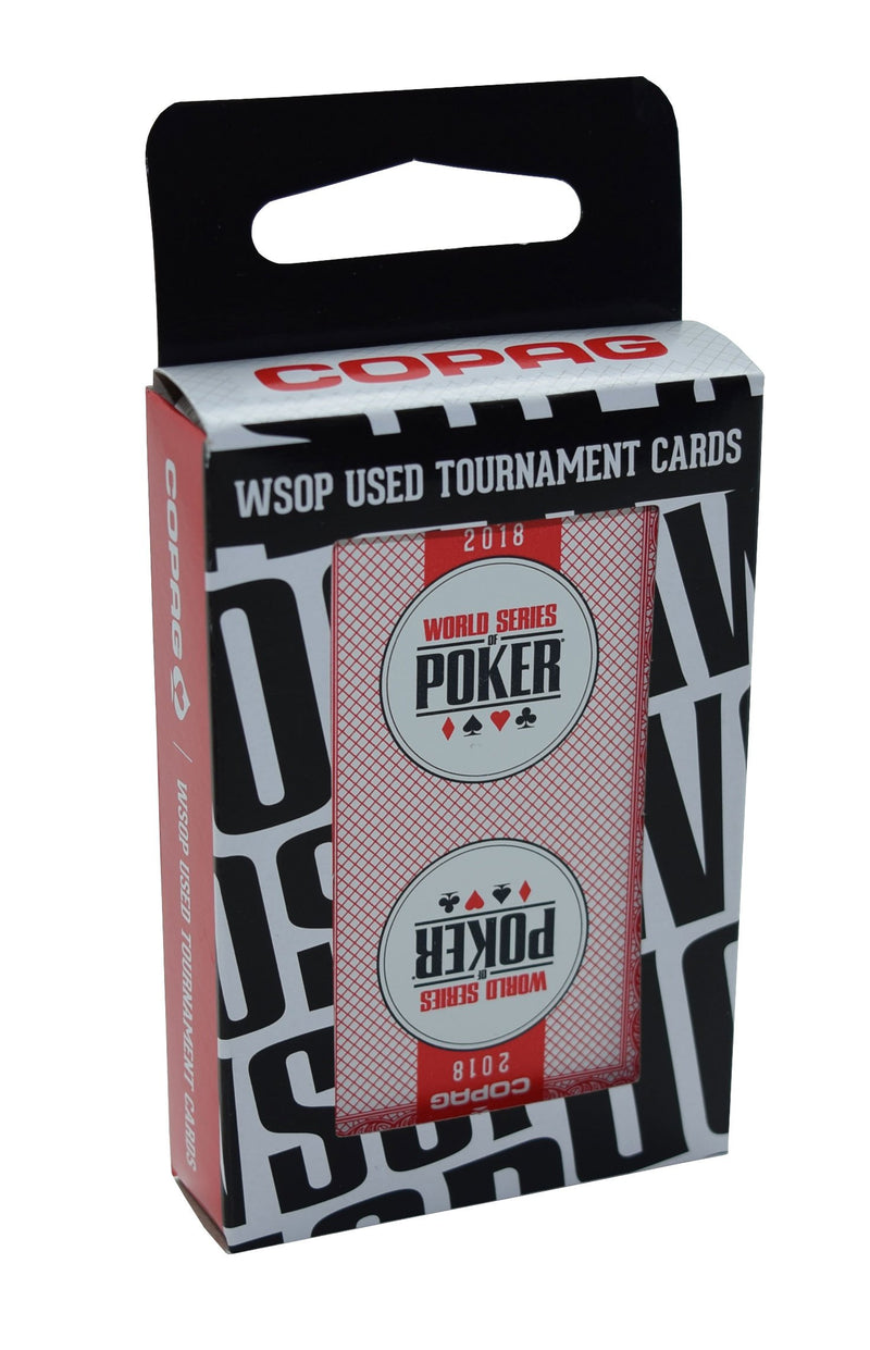144 Authentic Decks Dealt at 2018 WSOP Used Copag Plastic Playing Cards Bridge Size