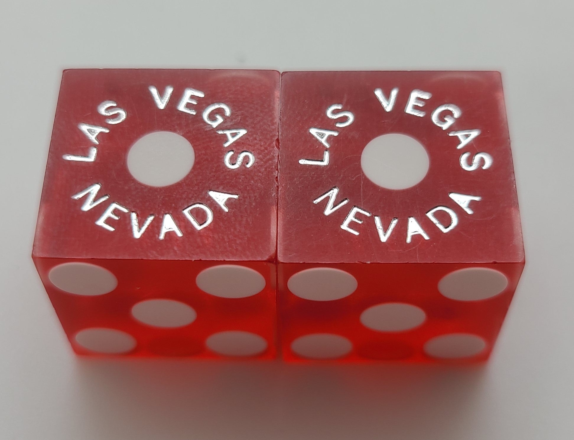 Orleans Casino Las Vegas Used Dice With Matching Numbers, Pair #3