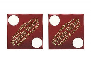 Primm Valley Used Casino Dice, Pair - Spinettis Gaming - 1
