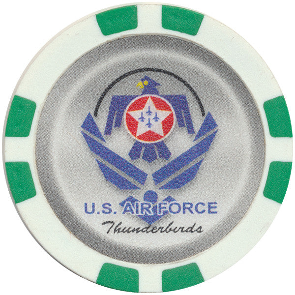 Thunderbirds U.S. Air Force Poker Chips - Spinettis Gaming - 7