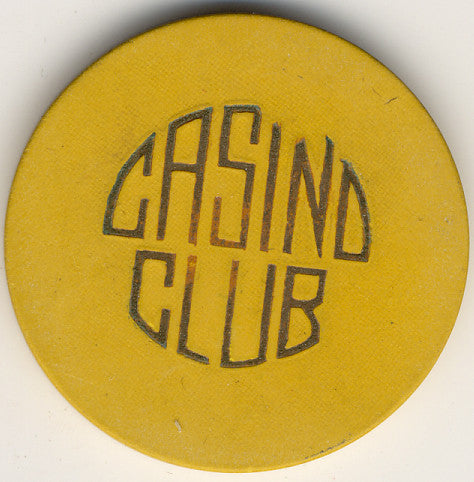 Casino Club (yellow) Chip - Spinettis Gaming - 1