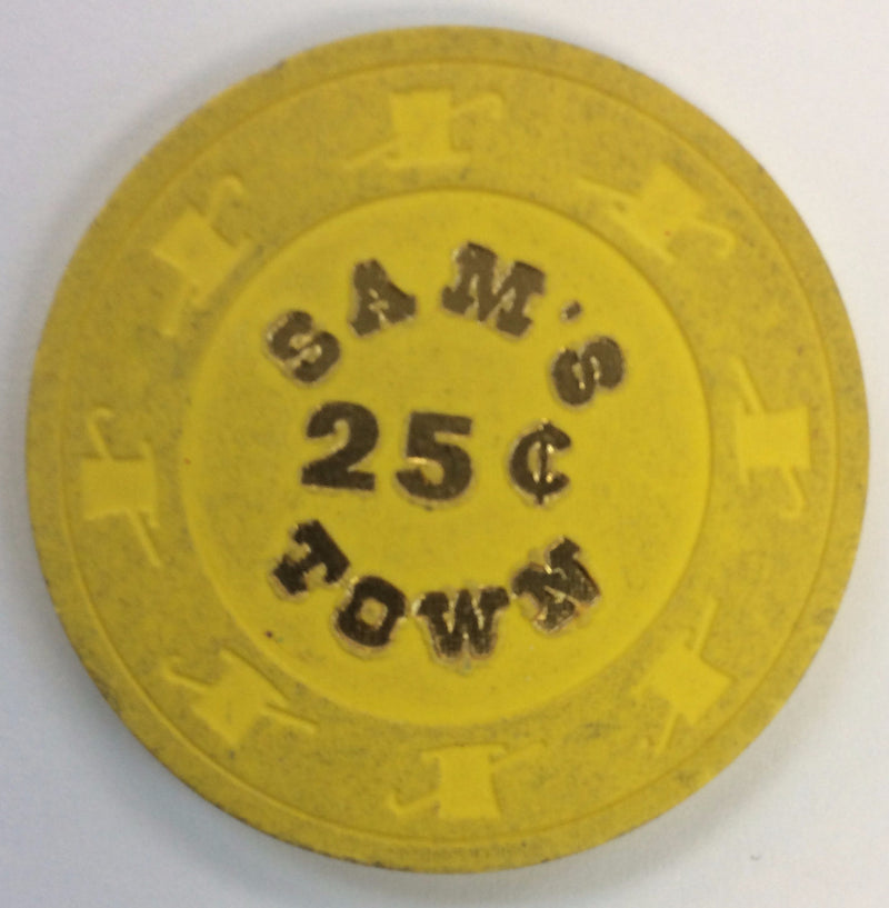 Sam's Town Casino Las Vegas 25cent chip 1979 - Spinettis Gaming