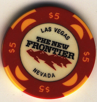 The New Frontier Casino Las Vegas $5 Chip - Spinettis Gaming