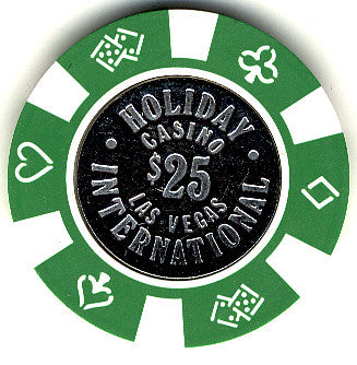 Holiday International $25 (green) chip - Spinettis Gaming - 1