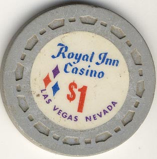Royal Inn Casino $1 (gray) chip - Spinettis Gaming - 2