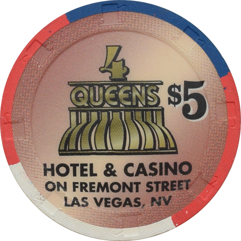 Four Queens Casino Las Vegas Nevada $5 Mayor Oscar Goodman Chip 1999