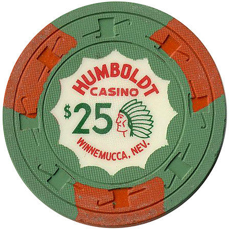 Humboldt Casino $25 (green) chip - Spinettis Gaming - 1