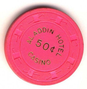 Aladdin Casino 50cent (1980s) Chip - Spinettis Gaming
