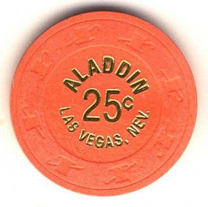 Aladdin Casino 25 (1970s) Chip - Spinettis Gaming - 1