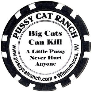 Brothel Pussycat Ranch Chip (Blk) - Spinettis Gaming - 3