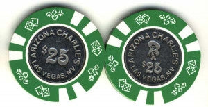 Arizona Charlies Casino $25 (1988) Chip - Spinettis Gaming - 1