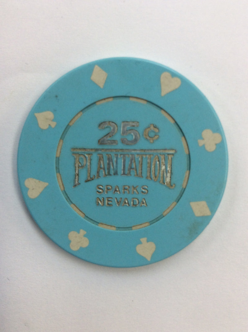 Plantation 25 (blue) chip - Spinettis Gaming