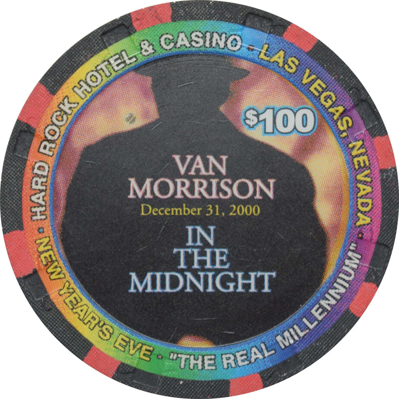 Hard Rock Casino Las Vegas Nevada $100 Van Morrison Chip
