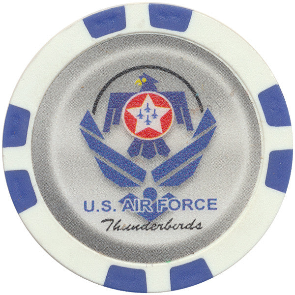 Thunderbirds U.S. Air Force Poker Chips - Spinettis Gaming - 9
