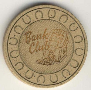 Bank Club Ely (beige 1953) Chip - Spinettis Gaming - 1