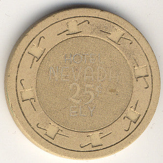 Hotel Nevada 25 (beige) chip - Spinettis Gaming - 1