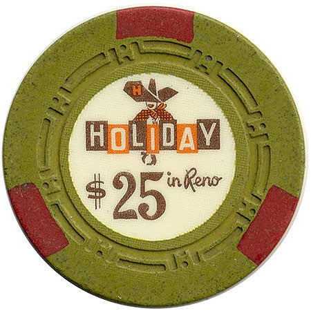 Holiday Casino $25 (green) chip - Spinettis Gaming - 1