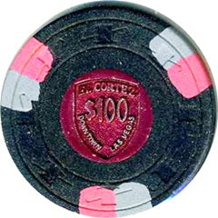 El Cortez Casino Las Vegas Nevada $100 Chip 1974