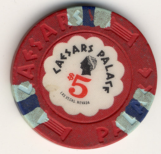 Caesars Palace $5 (red 1989) - Spinettis Gaming - 2