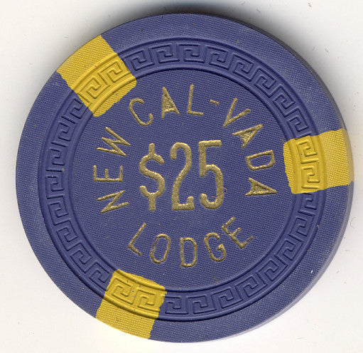 Cal Vada,New $25 (navy 1951) Chip - Spinettis Gaming - 2