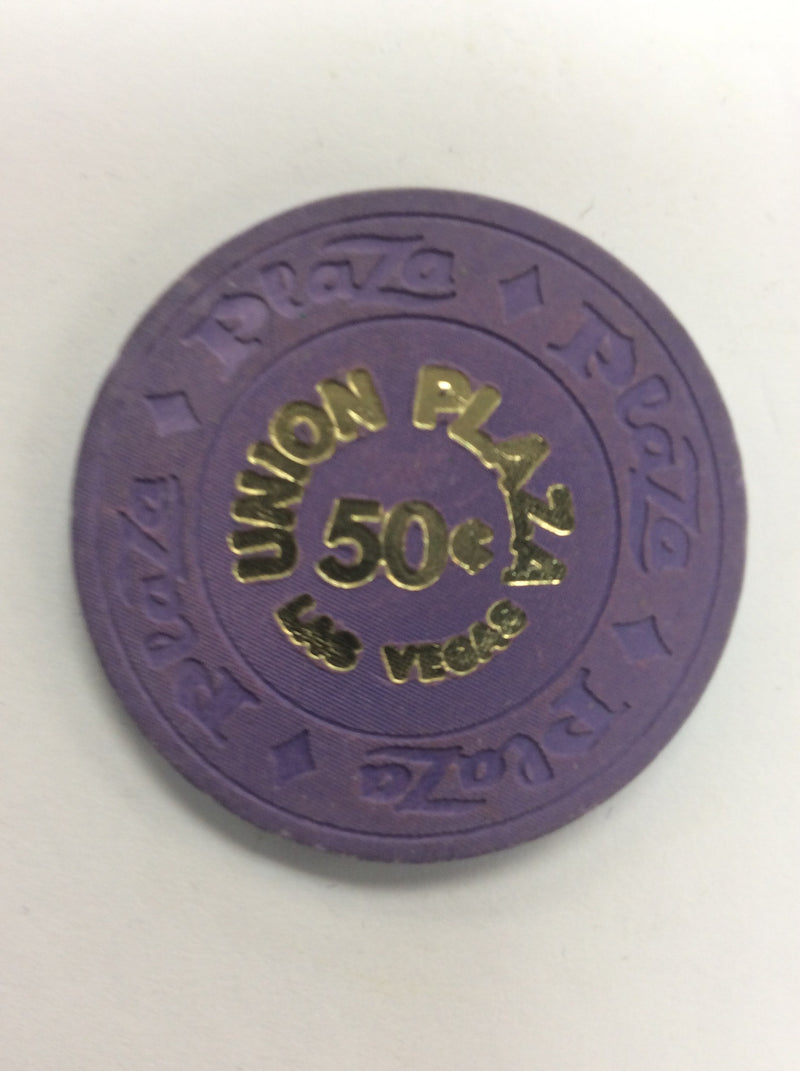 Union Plaza 50cent (purple) chip - Spinettis Gaming
