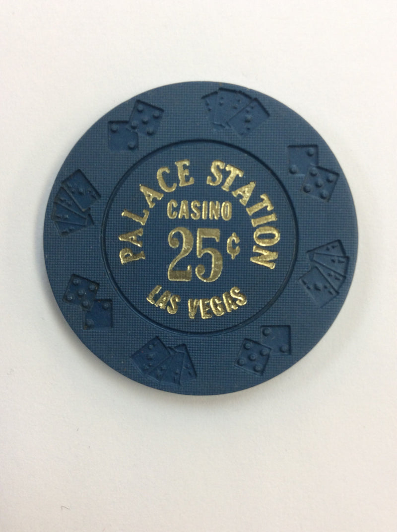 Palace Station 25 (blue) chip - Spinettis Gaming