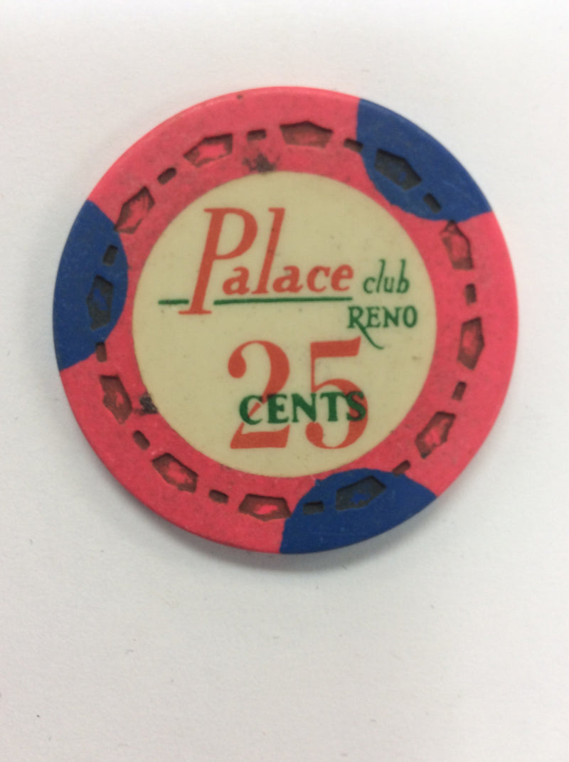 Palace Club 25cent (pink) chip - Spinettis Gaming