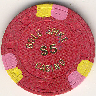 Gold Spike Casino $5 chip - Spinettis Gaming - 2