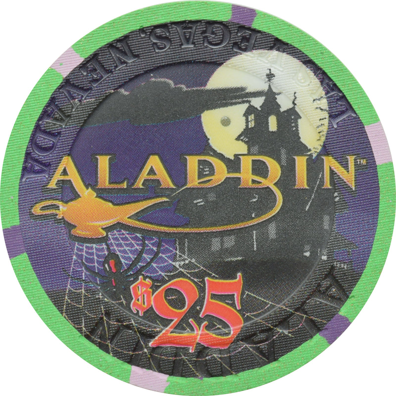 Aladdin Casino Las Vegas Nevada $25 Boogieman's Ball Chip 2002
