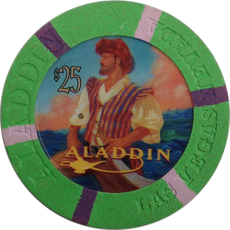 Aladdin Casino $25 (2000) Chip - Spinettis Gaming - 1
