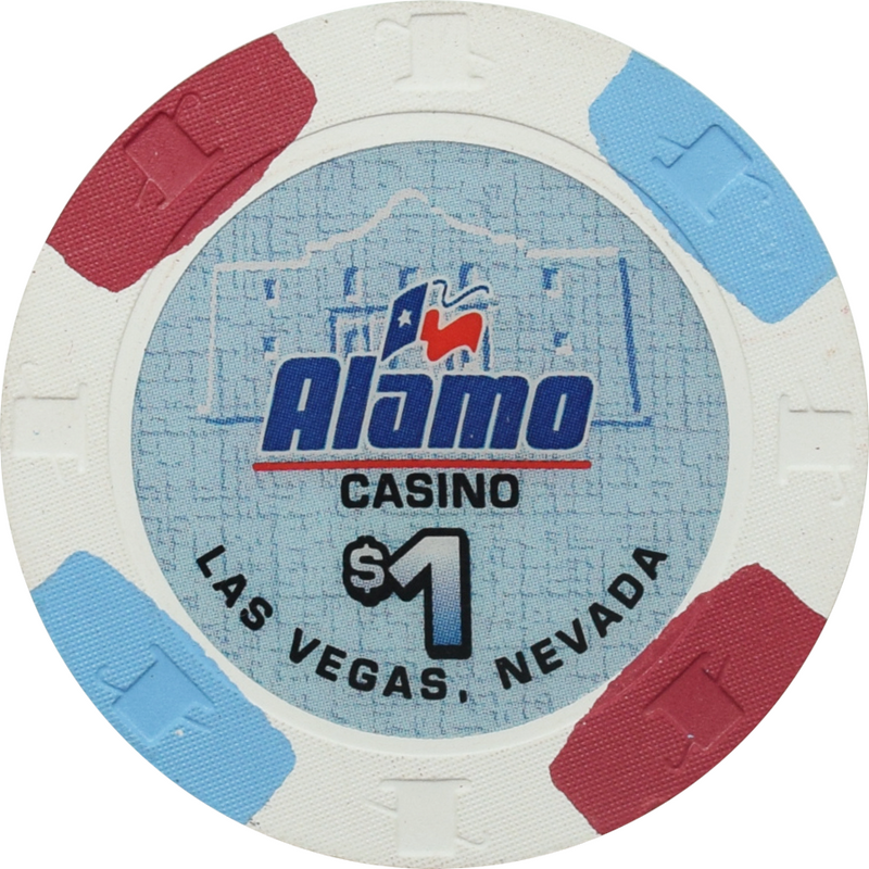Alamo Casino Las Vegas Nevada $1 Chip 2011