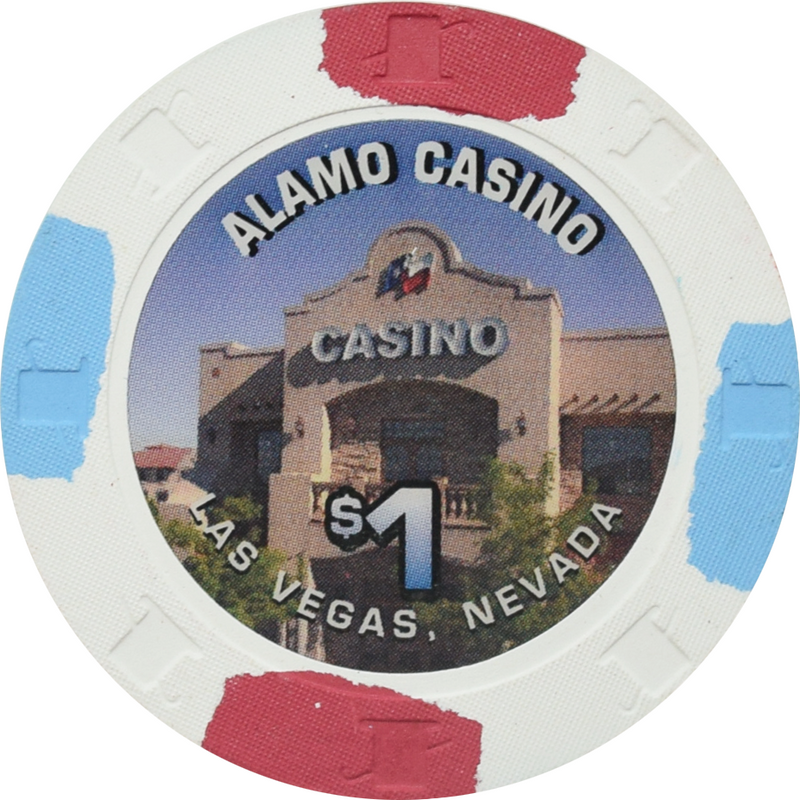 Alamo Casino Las Vegas Nevada $1 Chip 2011